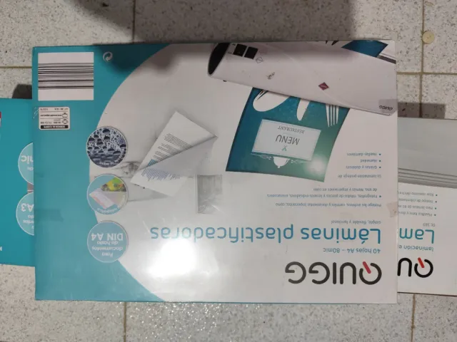 QUIGG Laminadora A3 (Caliente y Frío)