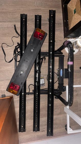 Portabicis para bola de remolque