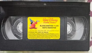 Lote VHS Clásicos Disney (Español)