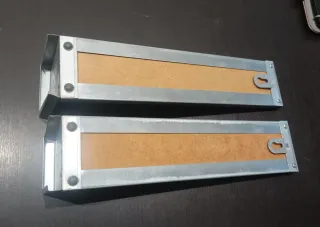 Coppia porta candela specchio parete