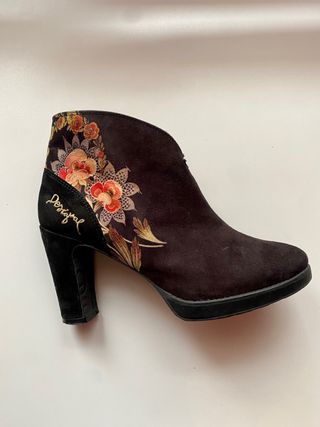 Botines Desigual Ante Negros Talla 38
