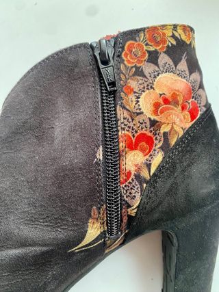 Botines Desigual Ante Negros Talla 38