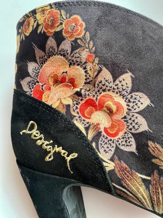 Botines Desigual Ante Negros Talla 38