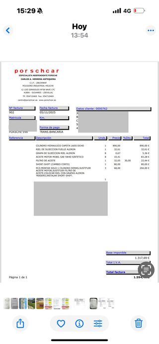 Porsche 911 Cabrio Motor Cambiado