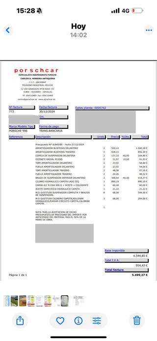 Porsche 911 Cabrio Motor Cambiado