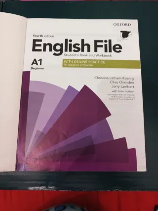 Libro de english file A1 fourth edition