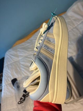 Zapatillas Adidas Campus x Bad Bunny Beige/Azul