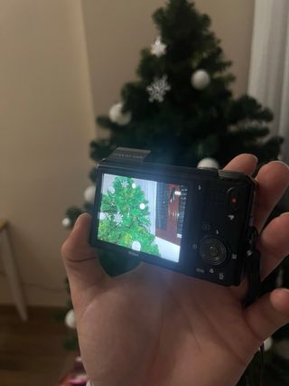 Cámara Nikon Coolpix S9100 Plata