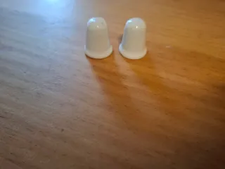 2 Dedales Diseño Sara Kay Porcelana Vintage