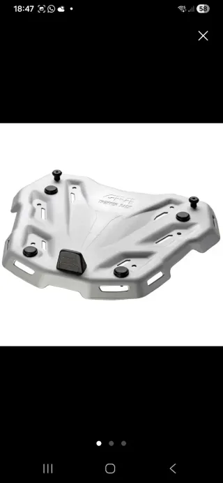 Soporte parrilla baul Givi África Twin Adventure 2