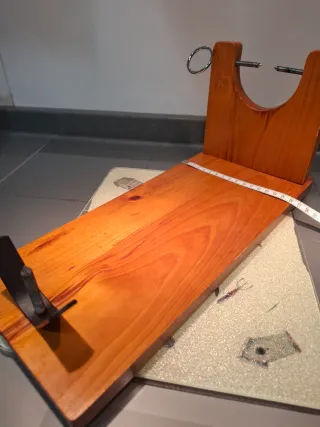 Jamonero de madera