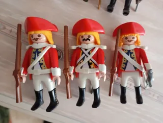 Playmobil 3 Soldados Ingleses