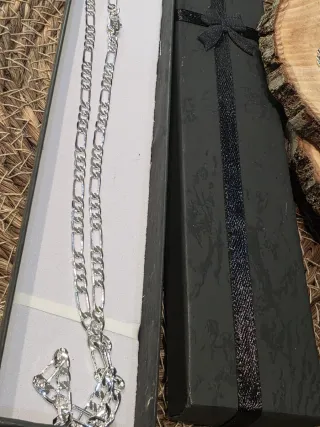 Conjunto Plata de Ley925 Hombre