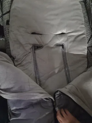 Saco para carrito gris