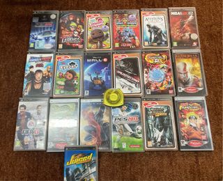 Lote 20 juegos PSP por 40€, por separado 3€ unidad