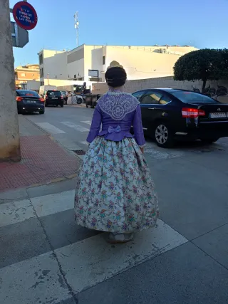 Traje de Fallera Multicolor de 8 a 12 años