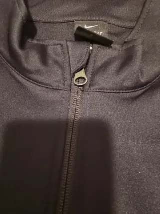 Chaqueta ligera Nike Dry-Fit Entrenamiento Negra