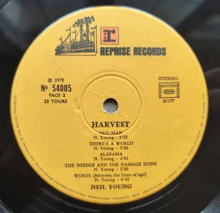 LP 1972 🇫🇷 NEIL YOUNG - HARVEST