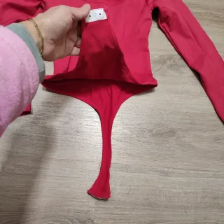 Body moldeador manga larga rojo Talla M