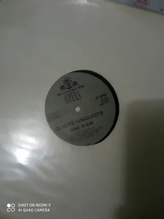 Vinilo Opera Quote Unquote 12
