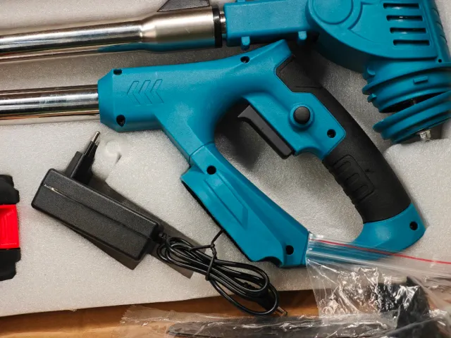 Desbrozadora Eléctrica con Ruedas y 2 Baterías