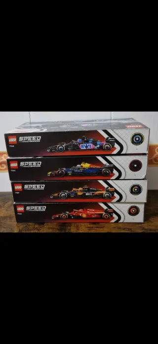 Lego Speed Champions 4 Coches F1
