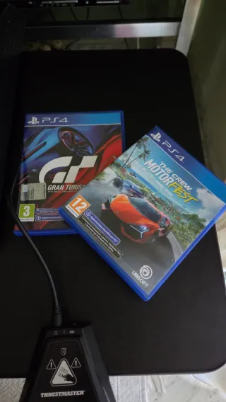 Thrustmaster Volante + Pedali + Cambio