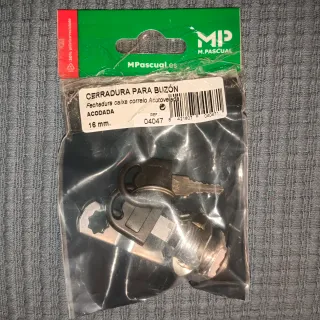 Cerradura Buzón/Taquilla 16mm M.Pascual