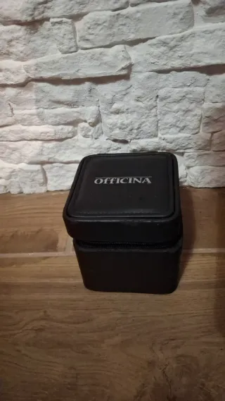 Orologio Officina Cronografo Argento Bianco