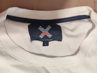 Camiseta Blue Banana Blanca Estampada