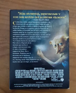 DVD Harry Potter y la Cámara Secreta