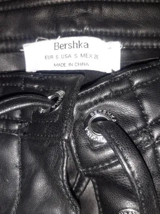 Pantalón Bershka mujer negro