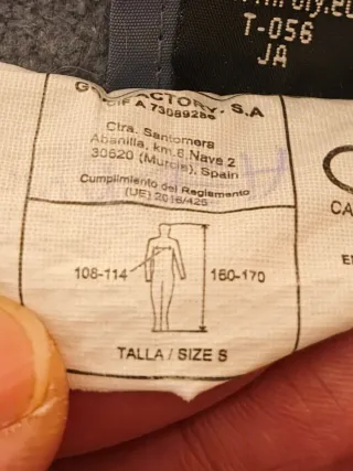 Parka chubasquero talla S