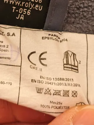 Parka chubasquero talla S