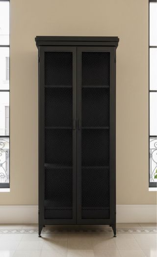 Vitrina Metálica Negra