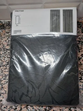 Cortinas FRITSE Ikea 145x300cm (2uds)