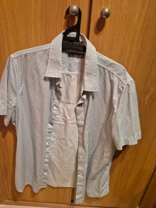 Camisas cuadros marrón,multicolor,etc.