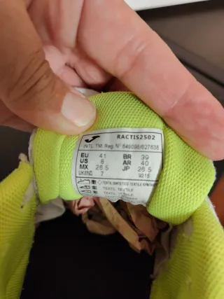 Tenis Joma Running Blanco y Amarillo