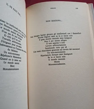 Libro Poesie di Jacques Prévert Italiano e Frances