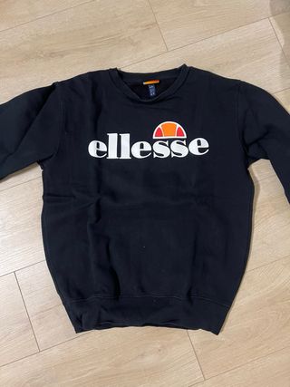 Sudadera Ellesse Negra Logo