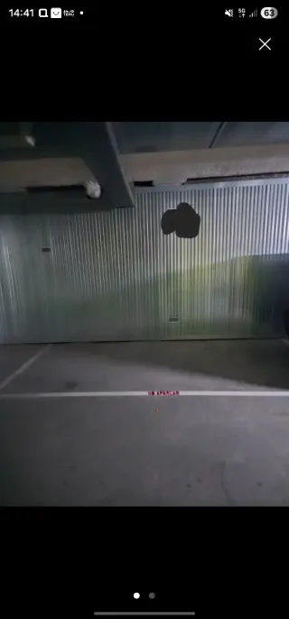 Plaza garaje coche moto