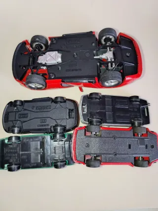Lotto 5 Modellini Burago: Viper, Porsche, Ferrari