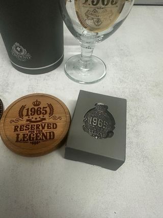 Regalo 1965: Bicchiere da Birra, Portachiavi, Apribottiglie