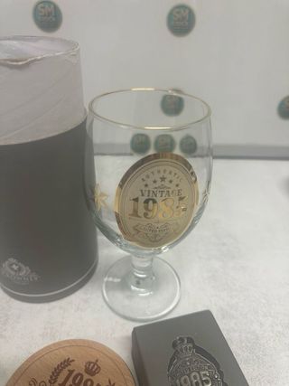 Regalo 1985: Bicchiere da Birra, Portachiavi, Apribottiglie