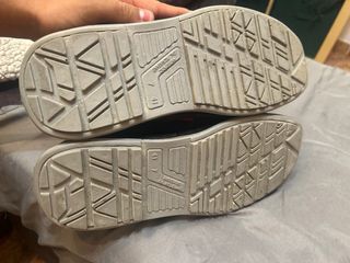 Zapatillas U-Power Seguridad Gris/Rosa