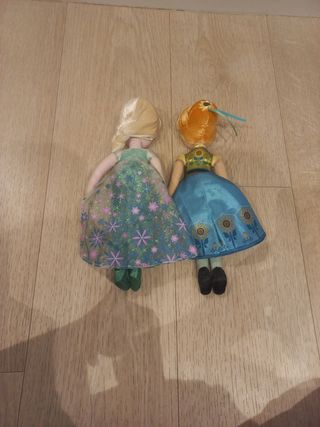 Muñecas peluche Frozen Anna y Elsa nuevas
