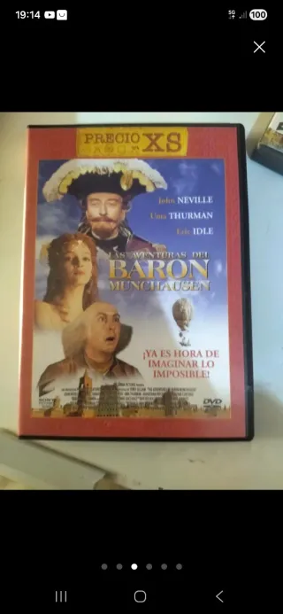 DVD Las Aventuras del Barón Múnchhausen