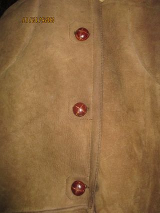 Pelliza Piel Vuelta Talla L Marrón