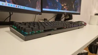 Teclado Gaming Negro RGB