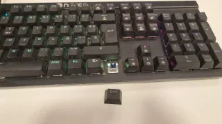 Teclado Gaming Negro RGB